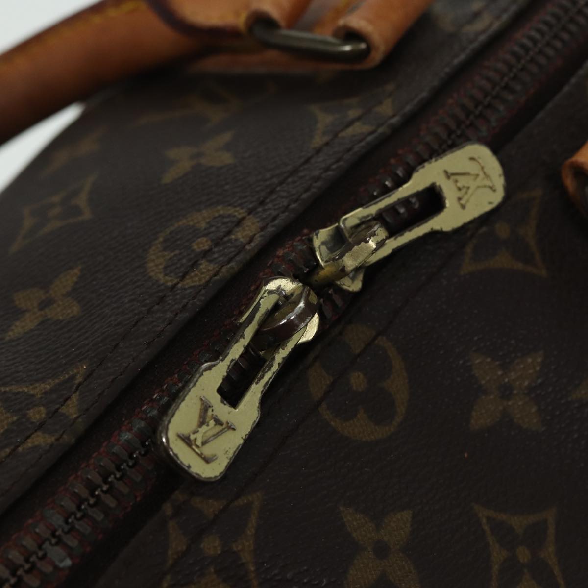 LOUIS VUITTON Monogram Keepall 50 Boston Bag M41426 LV 83087