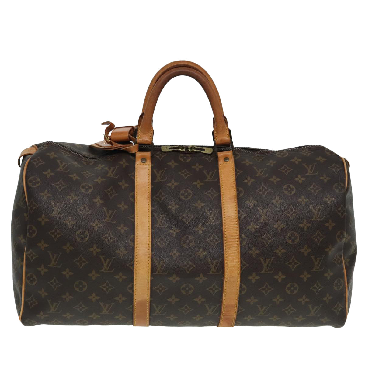 LOUIS VUITTON Monogram Keepall 50 Boston Bag M41426 LV 83087