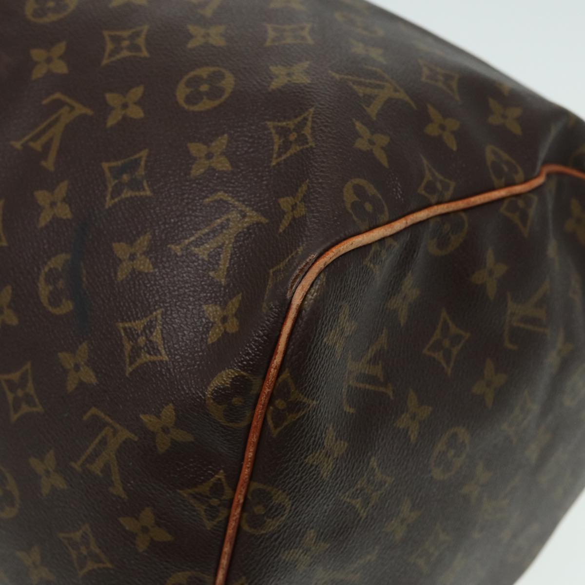 LOUIS VUITTON Monogram Keepall 55 Boston Bag M41424 LV 83090
