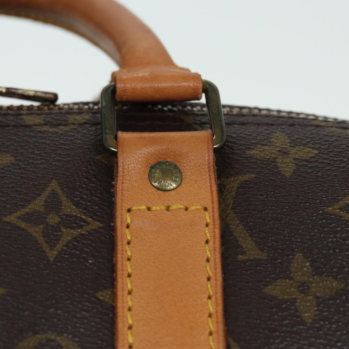 LOUIS VUITTON Monogram Keepall 55 Boston Bag M41424 LV 83090