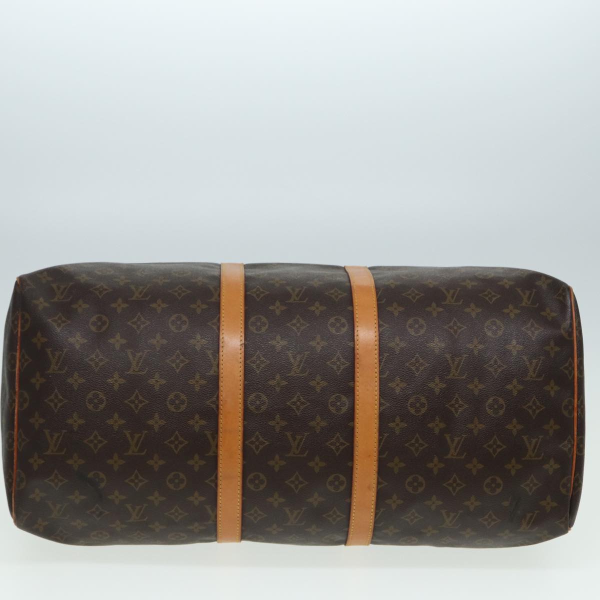 LOUIS VUITTON Monogram Keepall 55 Boston Bag M41424 LV 83090