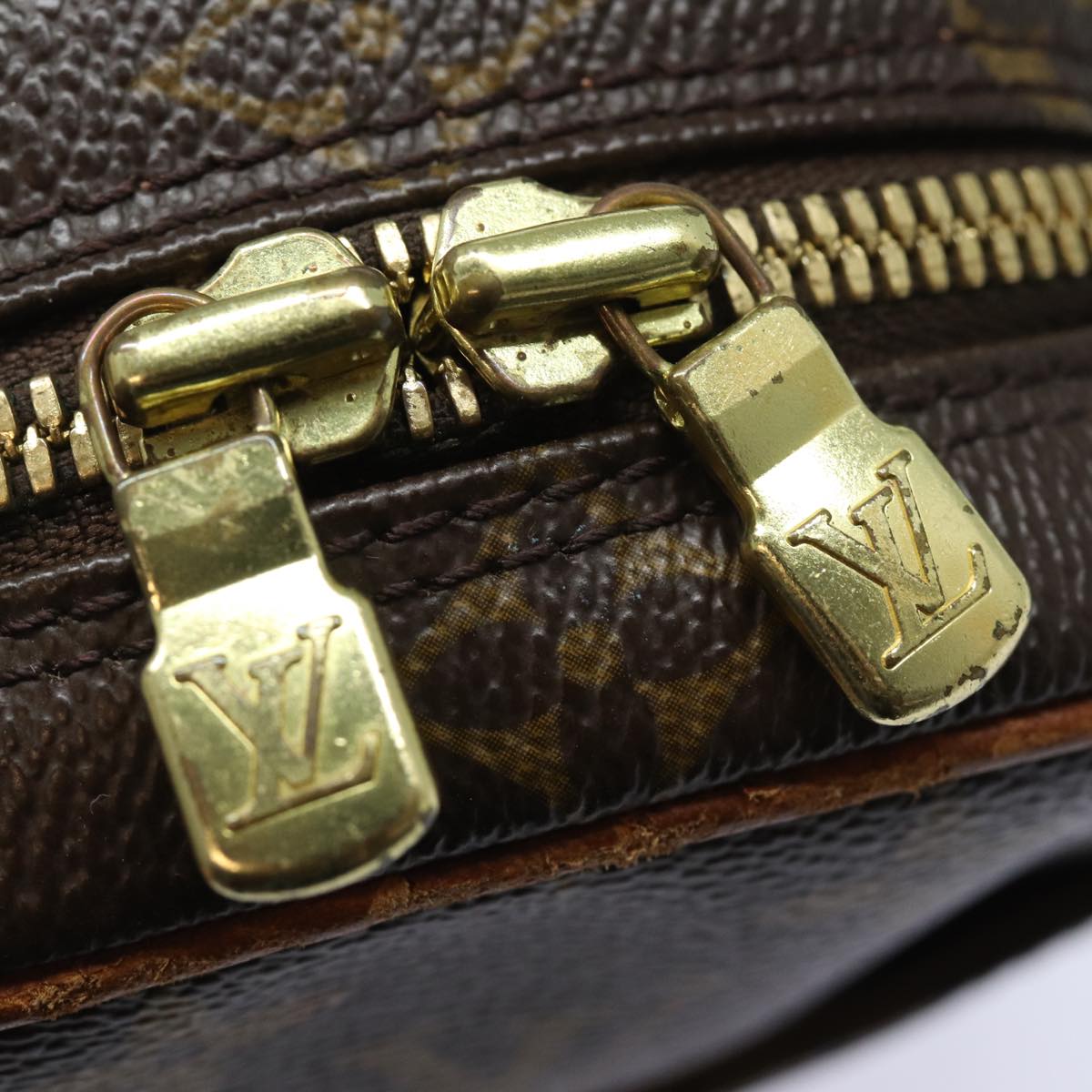 LOUIS VUITTON Monogram Pochette Gange Shoulder Bag M51870 LV 83095