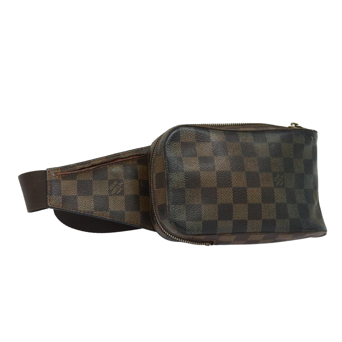 LOUIS VUITTON Damier Ebene Geronimos Shoulder Bag N51994 LV 83096