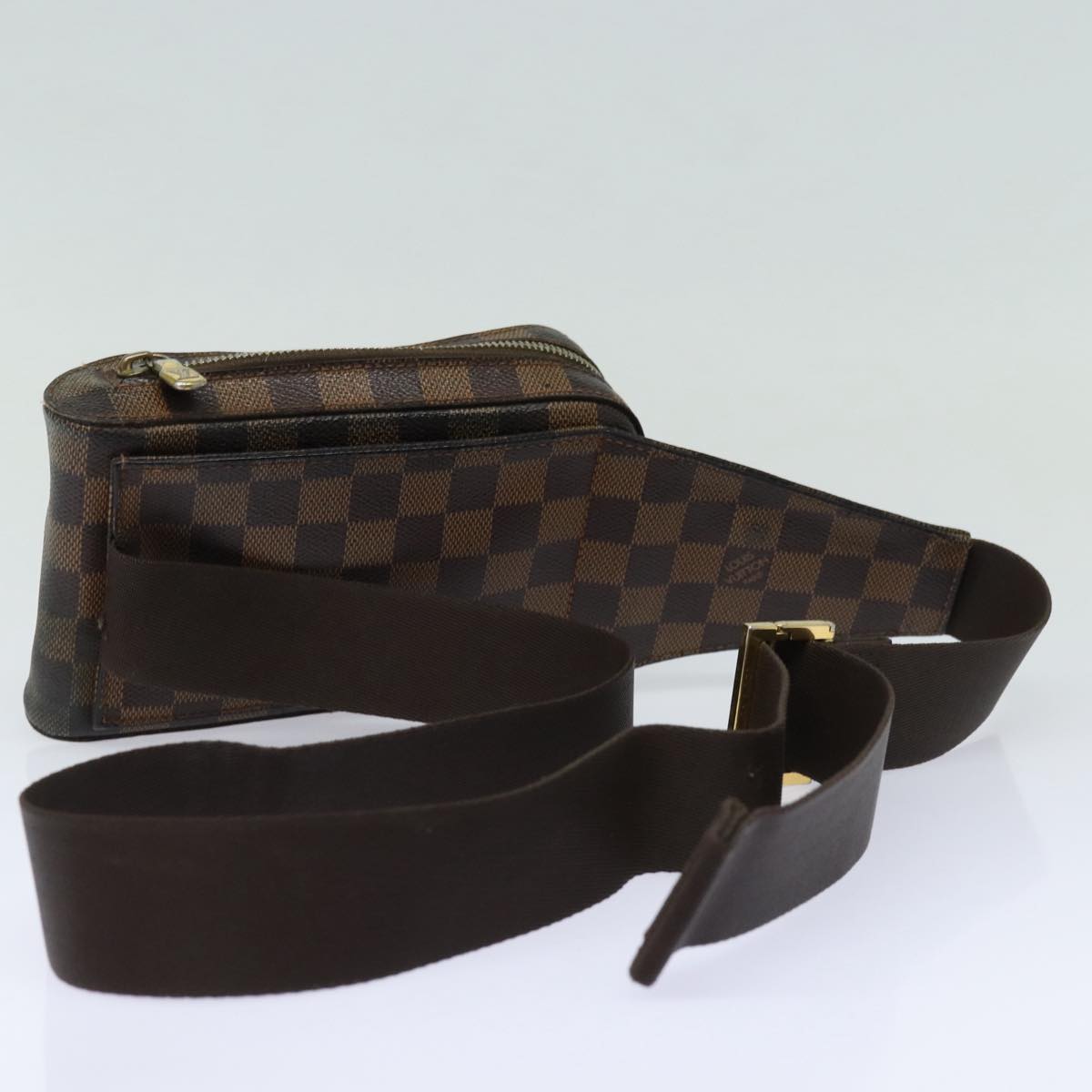 LOUIS VUITTON Damier Ebene Geronimos Shoulder Bag N51994 LV 83096