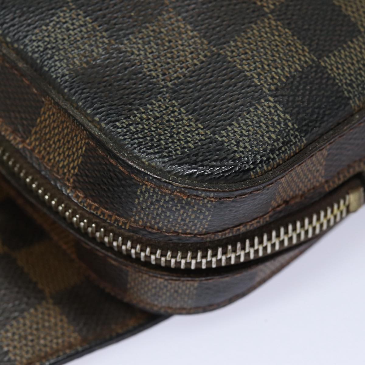 LOUIS VUITTON Damier Ebene Geronimos Shoulder Bag N51994 LV 83096