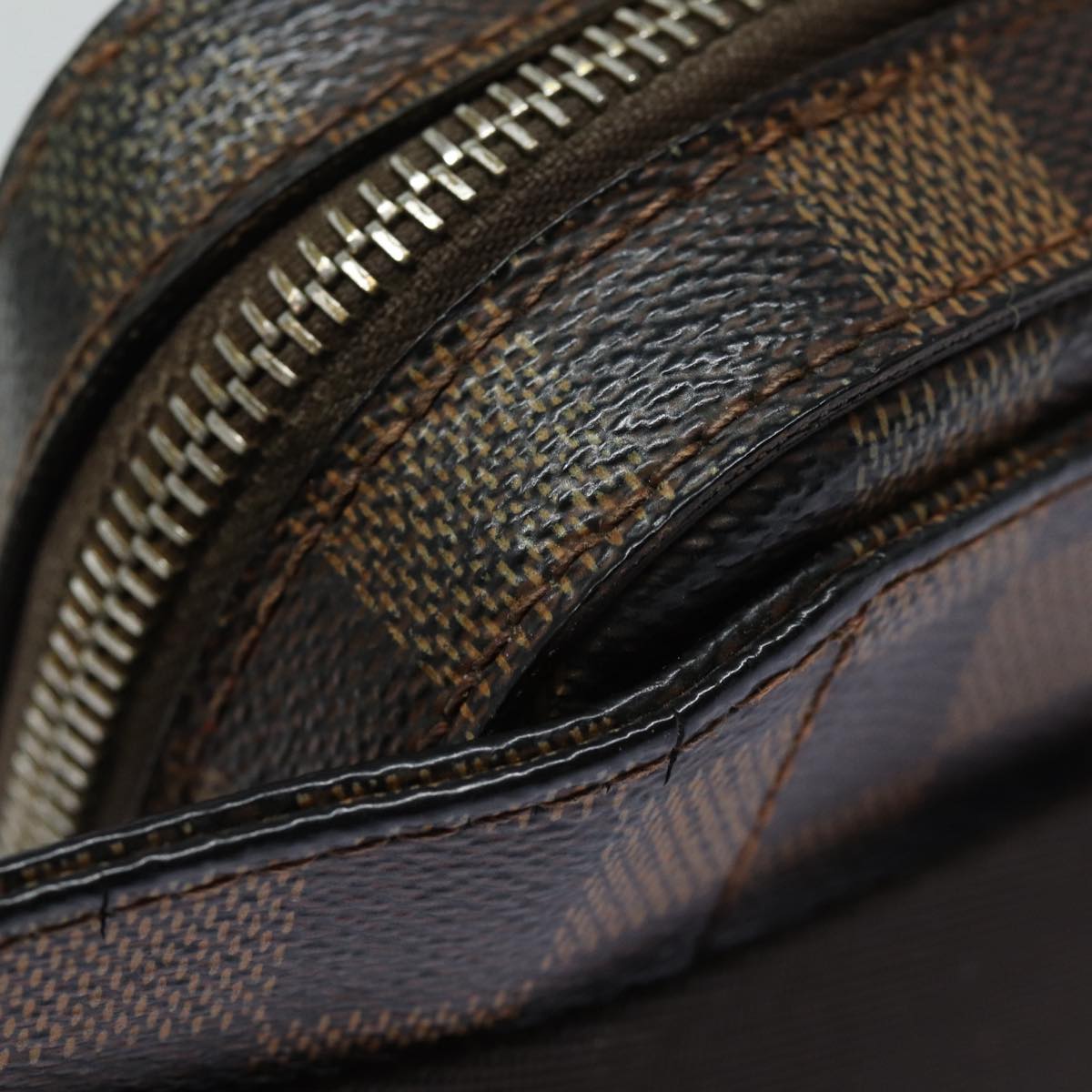 LOUIS VUITTON Damier Ebene Geronimos Shoulder Bag N51994 LV 83096