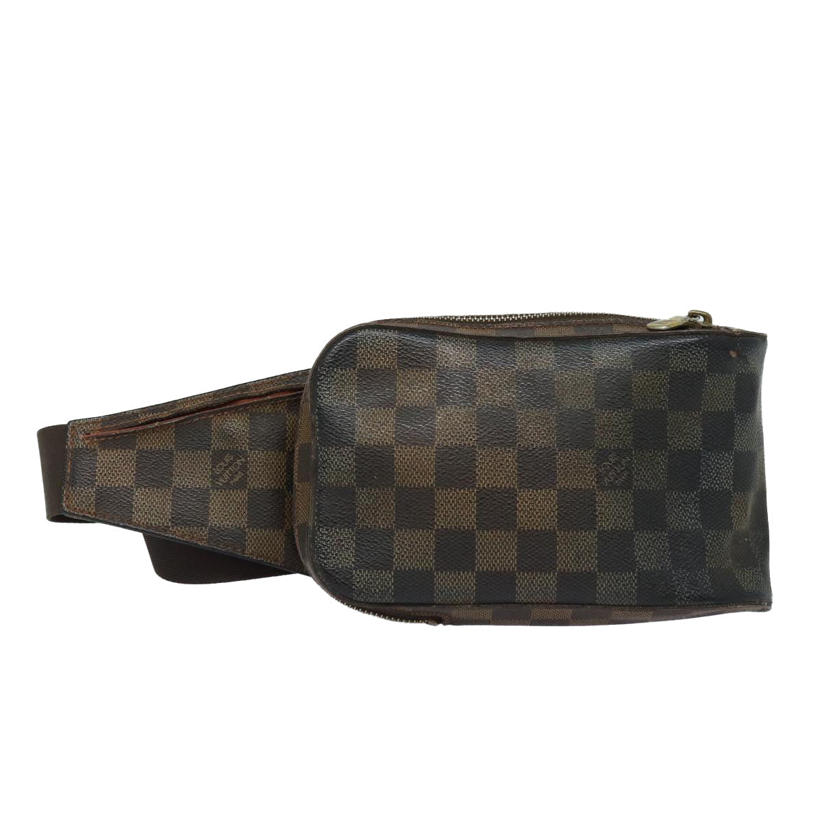 LOUIS VUITTON Damier Ebene Geronimos Shoulder Bag N51994 LV 83096