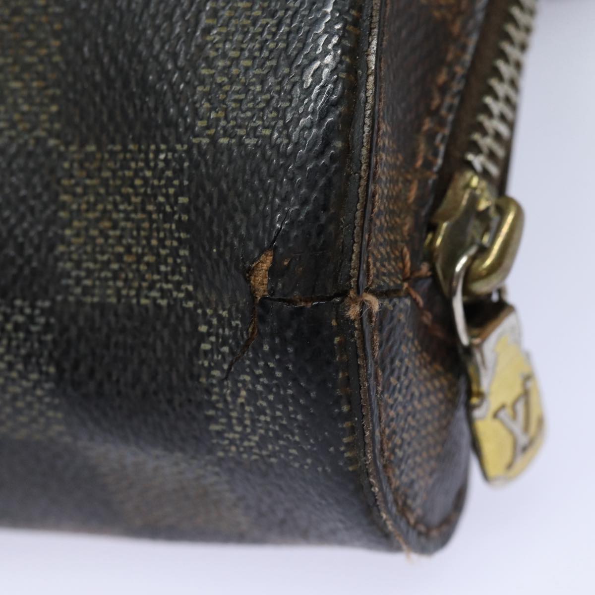 LOUIS VUITTON Damier Ebene Geronimos Shoulder Bag N51994 LV 83096