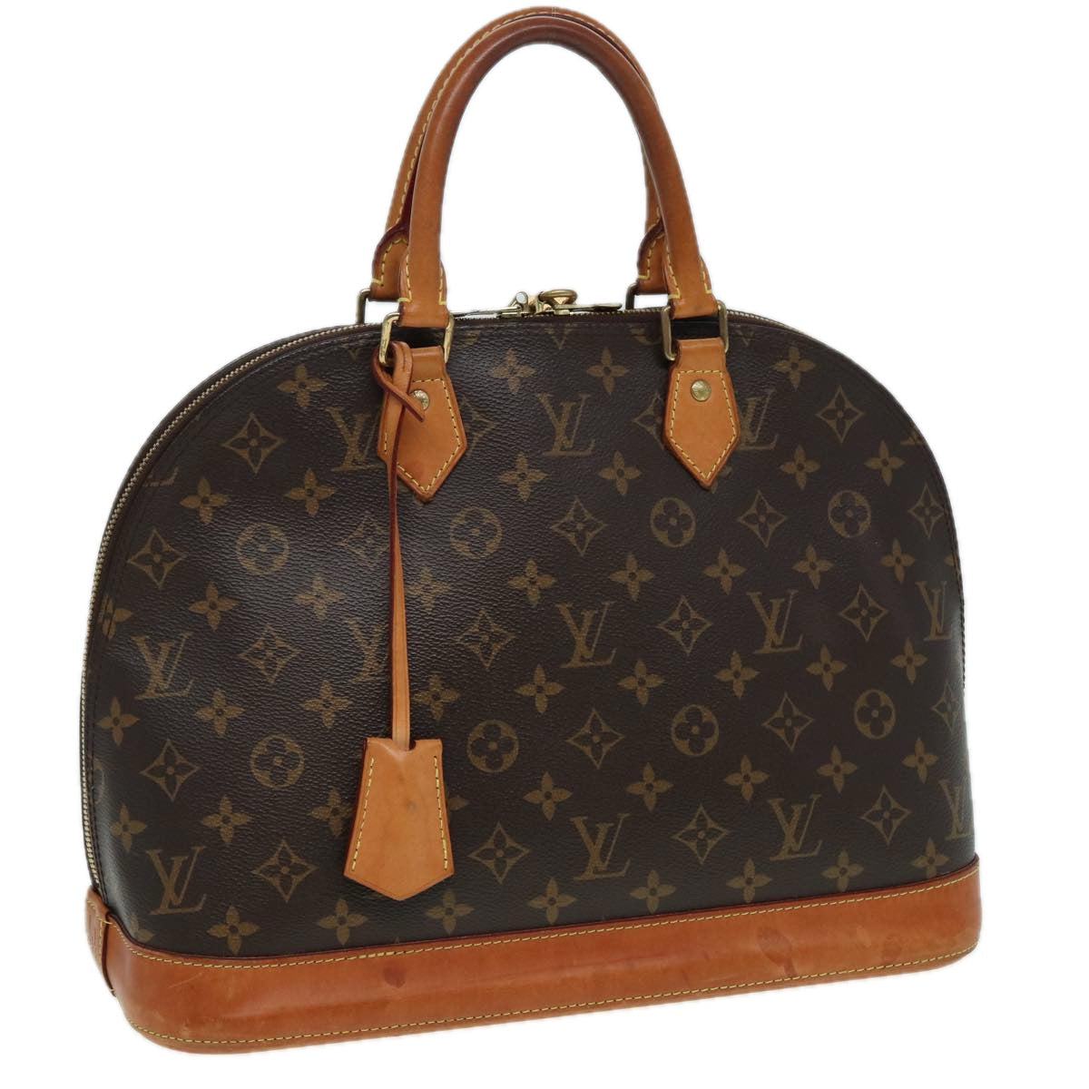 LOUIS VUITTON Monogram Alma MM Hand Bag M40878 LV 83099