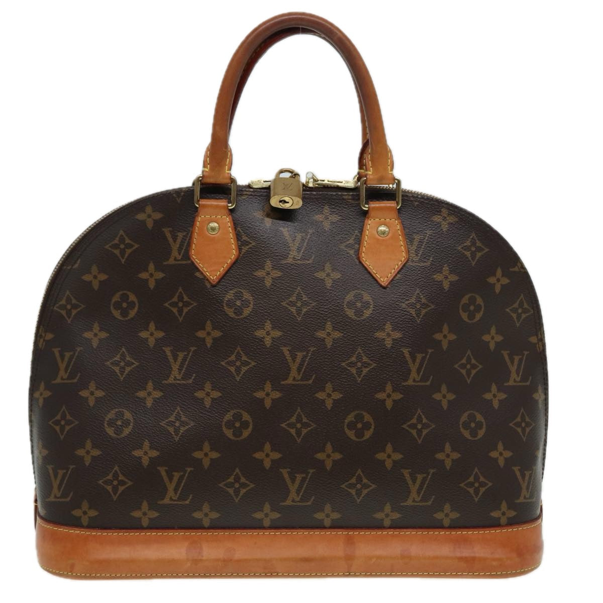LOUIS VUITTON Monogram Alma MM Hand Bag M40878 LV 83099