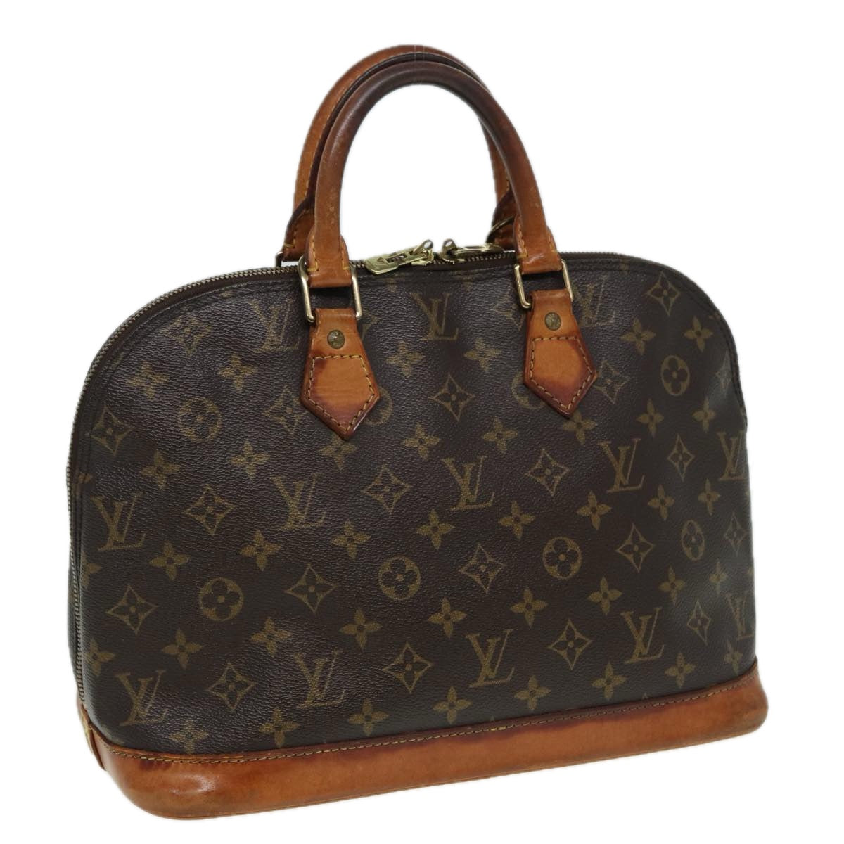LOUIS VUITTON Monogram Alma Hand Bag M51130 LV 83100