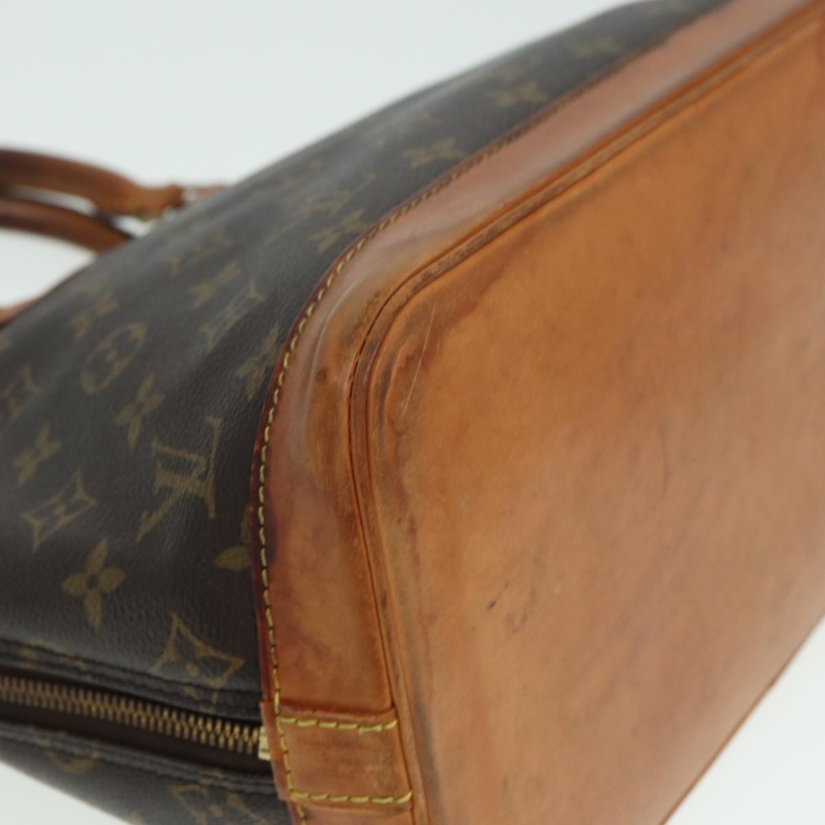LOUIS VUITTON Monogram Alma Hand Bag M51130 LV 83100