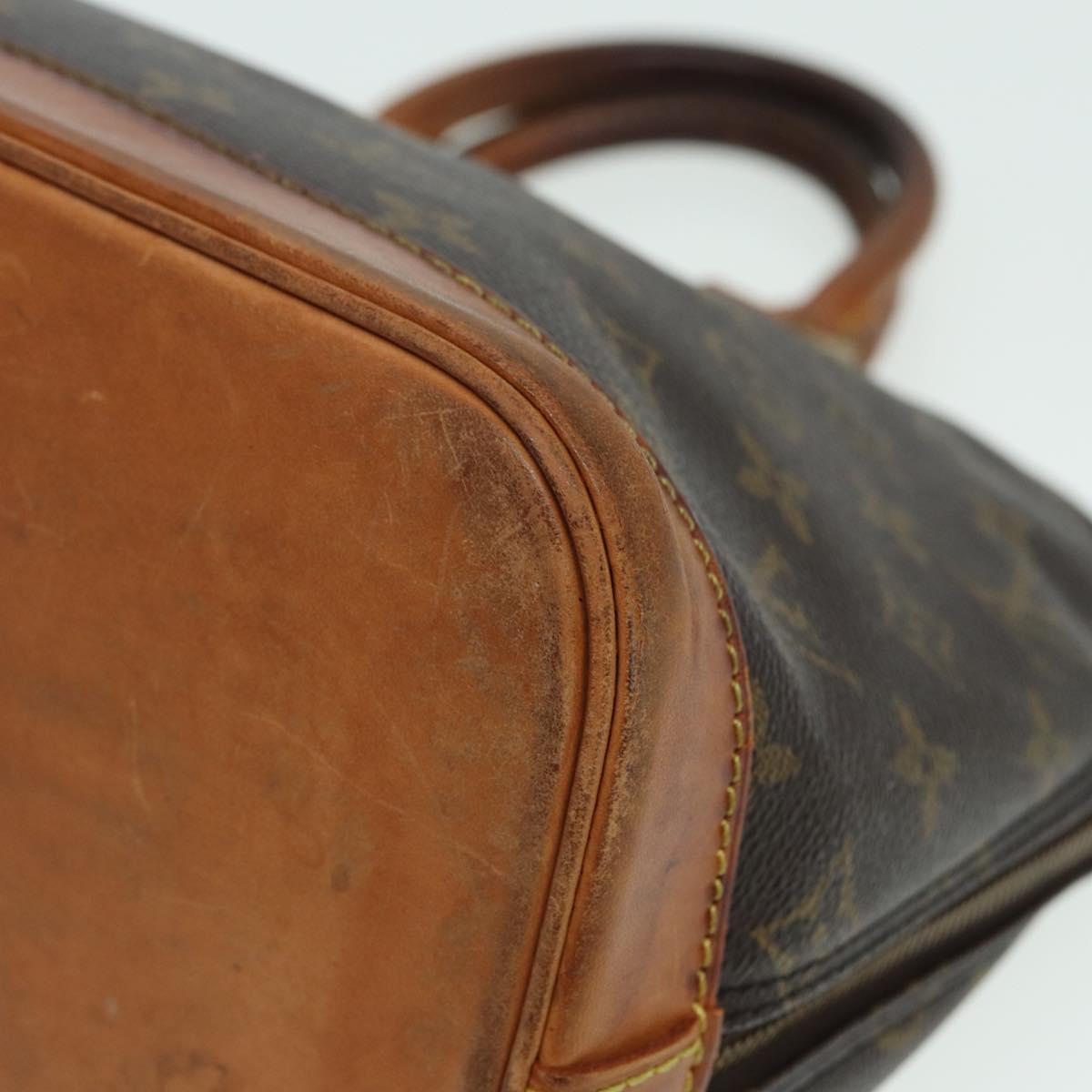 LOUIS VUITTON Monogram Alma Hand Bag M51130 LV 83100