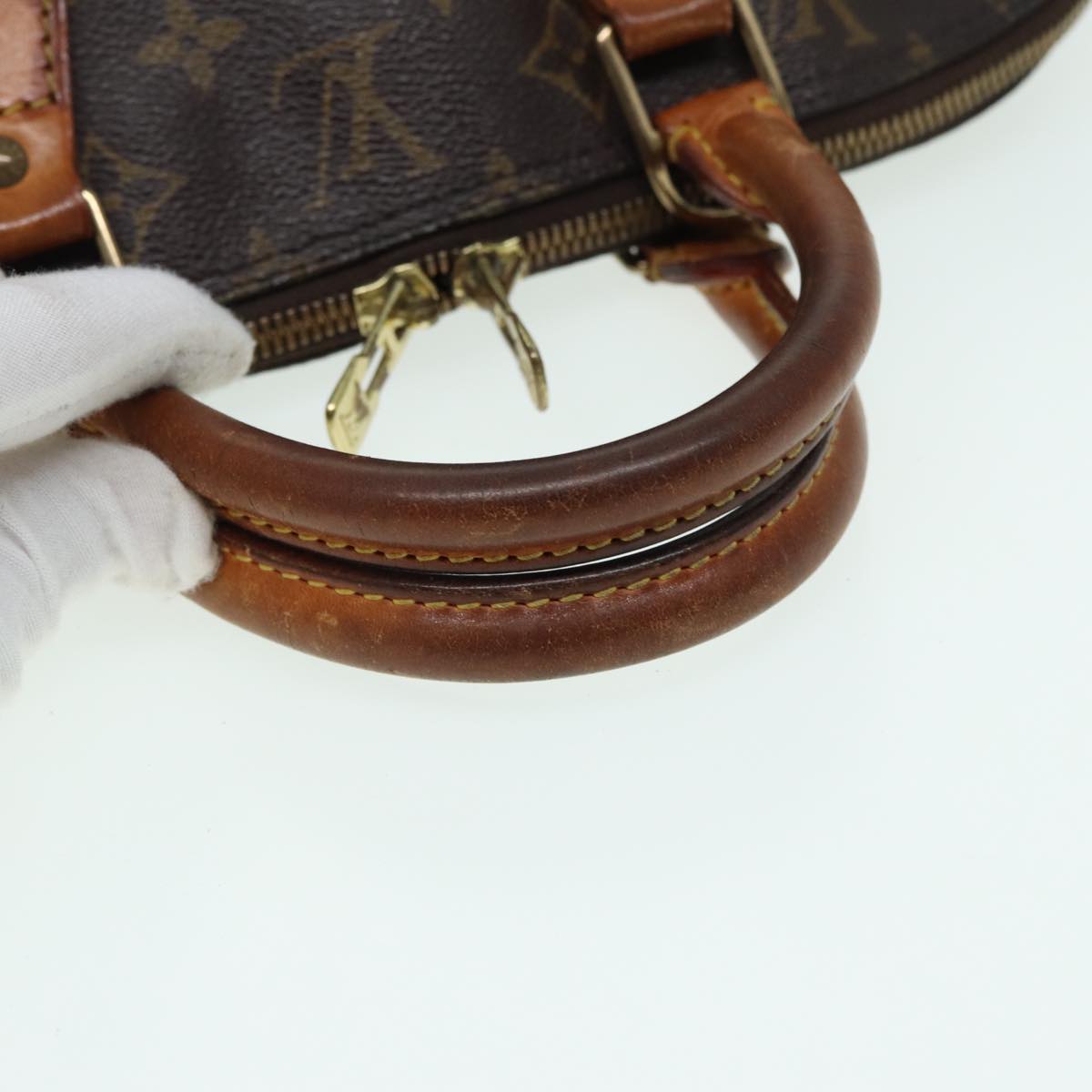 LOUIS VUITTON Monogram Alma Hand Bag M51130 LV 83100