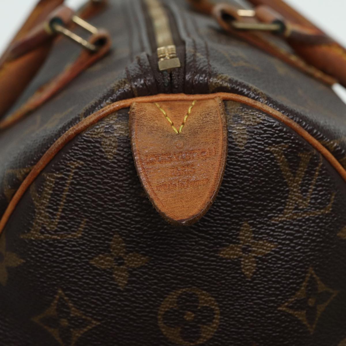 LOUIS VUITTON Monogram Speedy 30 Hand Bag M41526 LV 83102