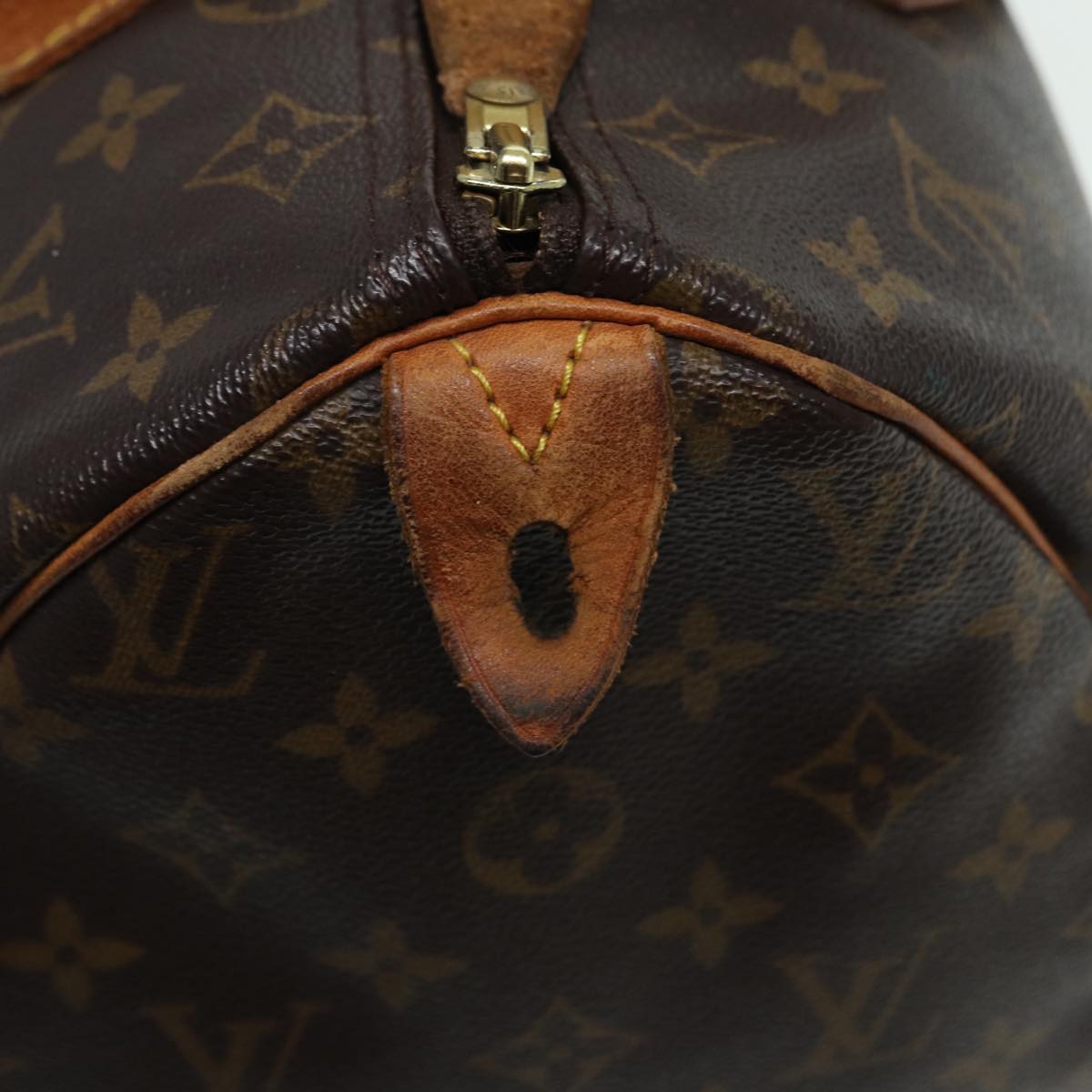 LOUIS VUITTON Monogram Speedy 30 Hand Bag M41526 LV 83102