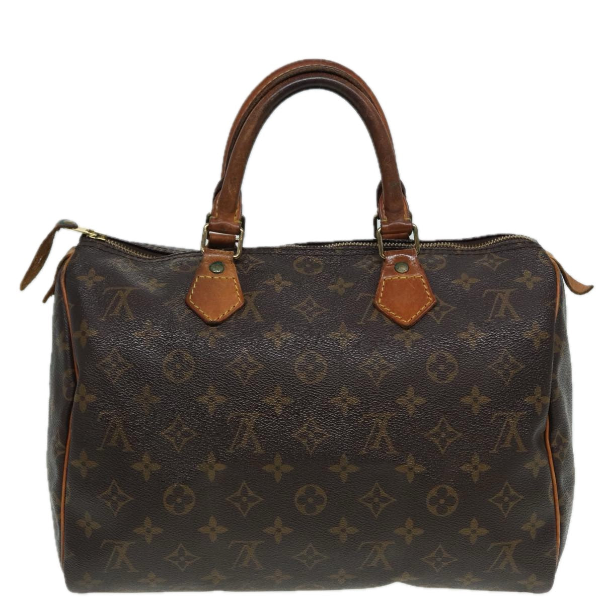 LOUIS VUITTON Monogram Speedy 30 Hand Bag M41526 LV 83102