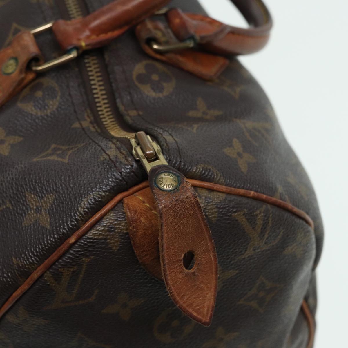 LOUIS VUITTON Monogram Speedy 30 Hand Bag M41526 LV 83104