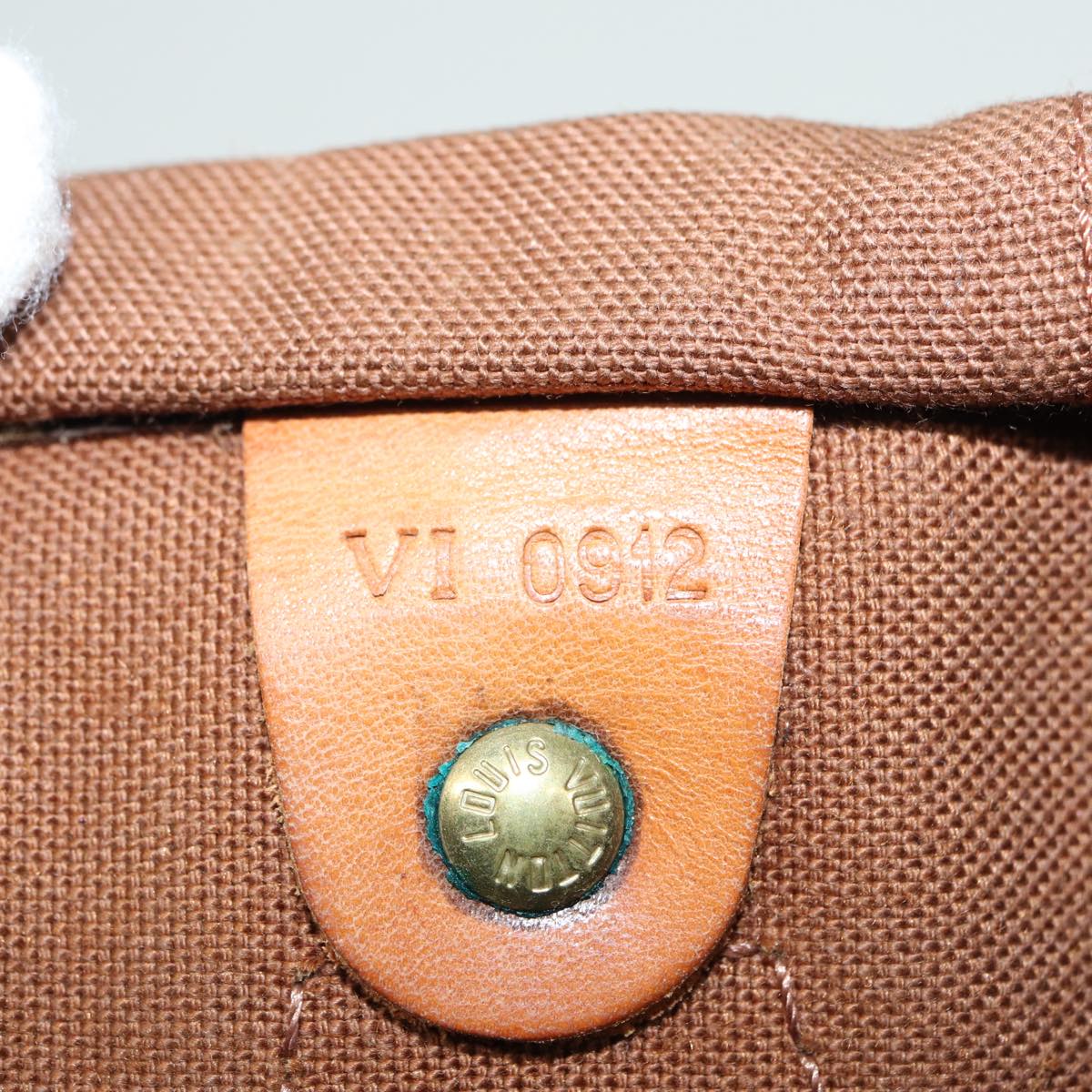 LOUIS VUITTON Monogram Speedy 30 Hand Bag M41526 LV 83104