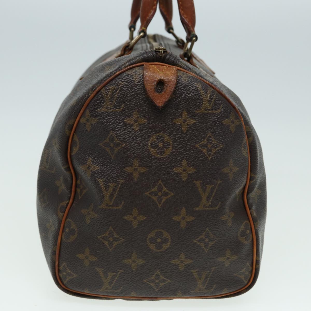 LOUIS VUITTON Monogram Speedy 30 Hand Bag M41526 LV 83104