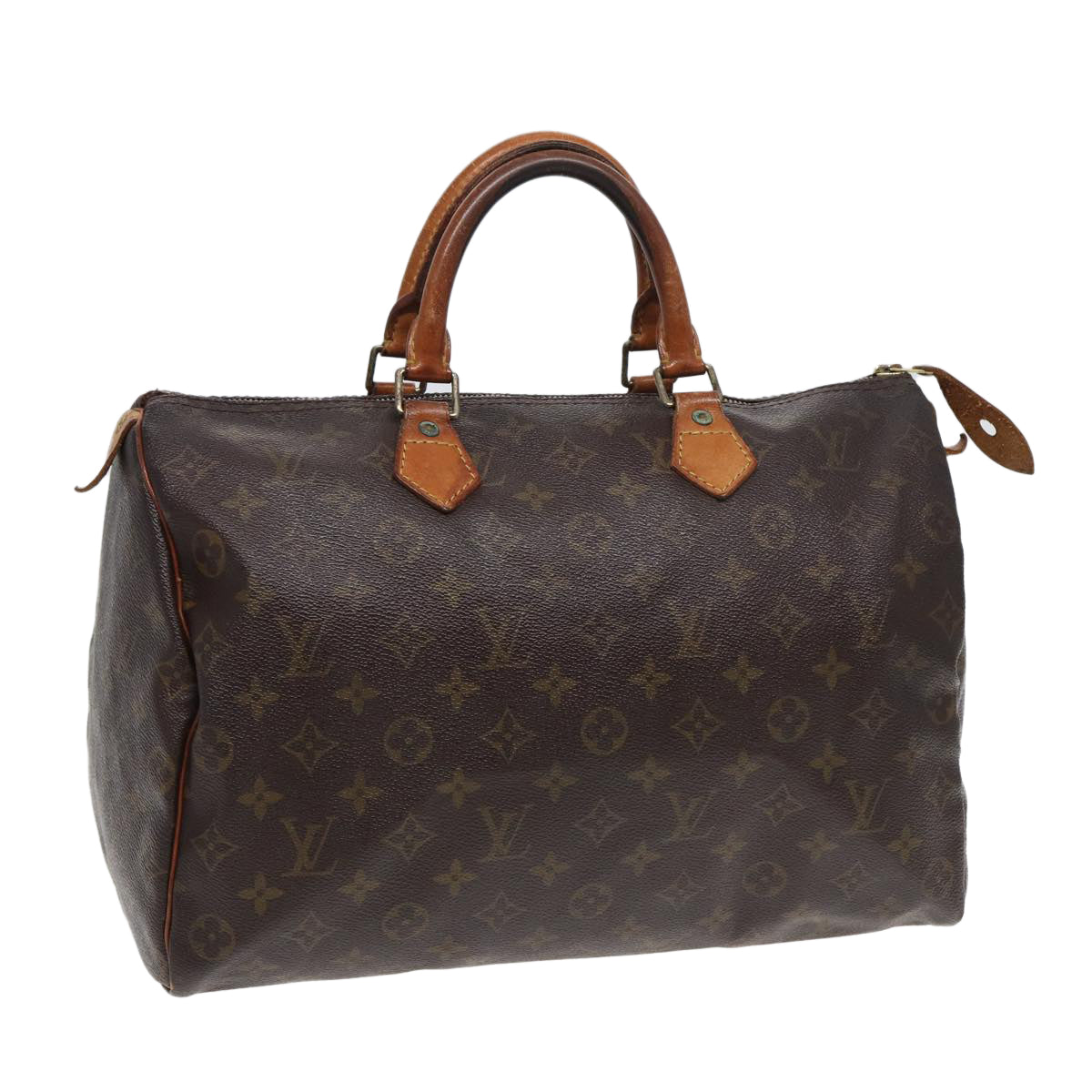 LOUIS VUITTON Monogram Speedy 35 Hand Bag M41524 LV 83105