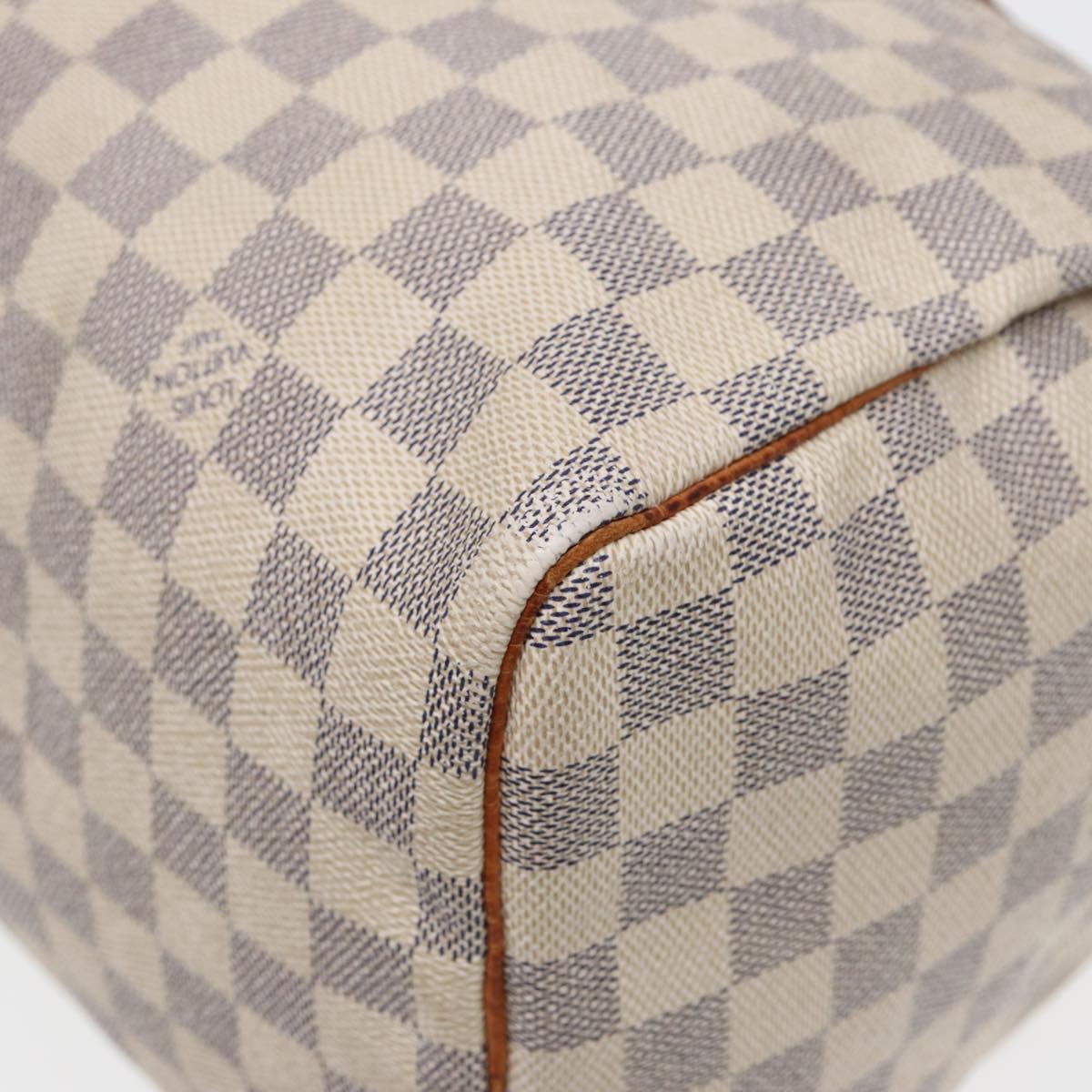 LOUIS VUITTON Damier Azur Speedy 30 Hand Bag N41533 LV 83106