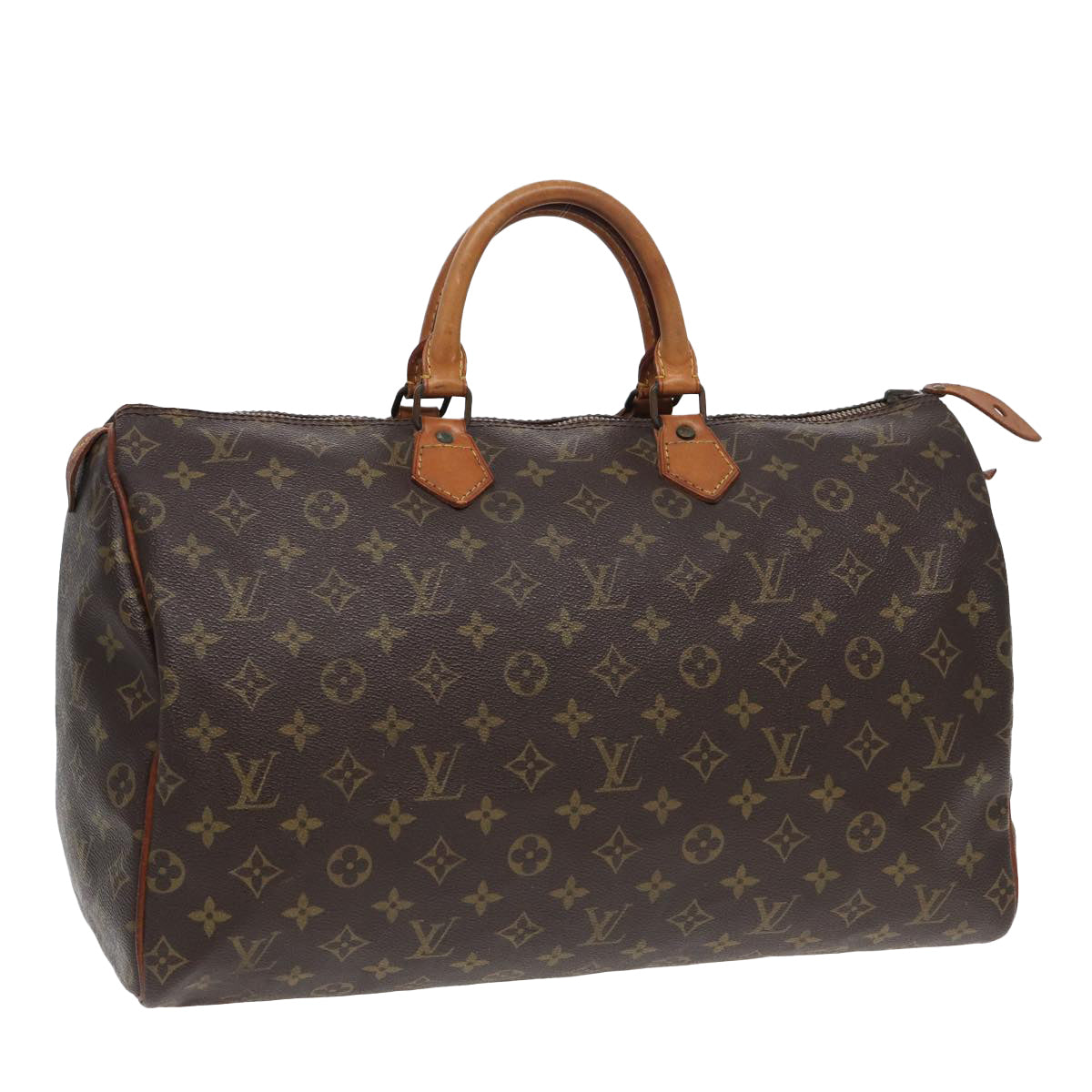 LOUIS VUITTON Monogram Speedy 40 Hand Bag M41522 LV 83107