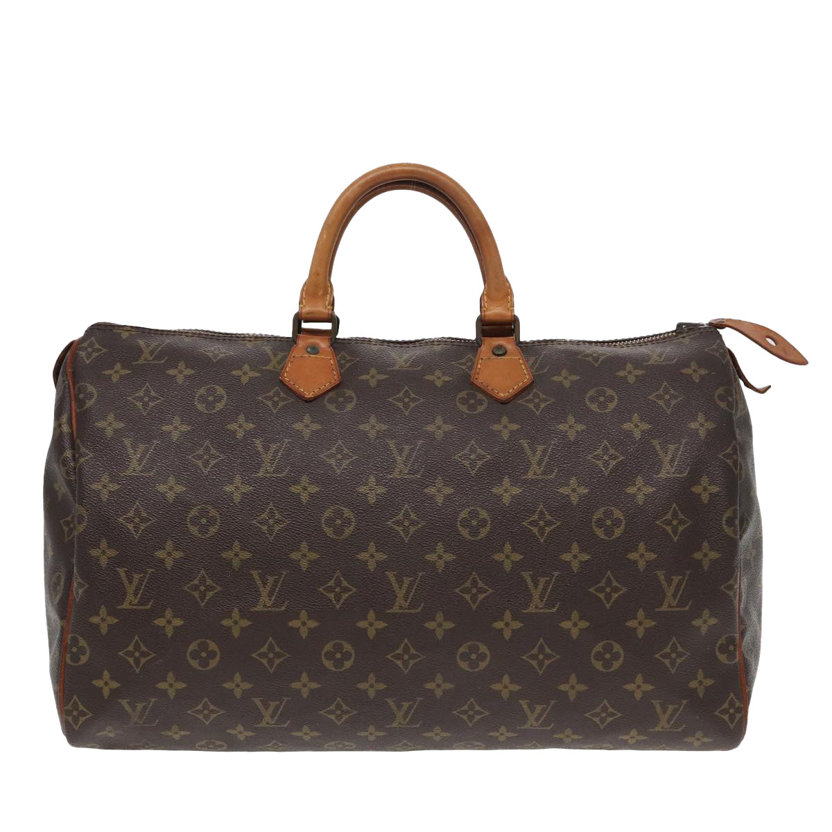 LOUIS VUITTON Monogram Speedy 40 Hand Bag M41522 LV 83107