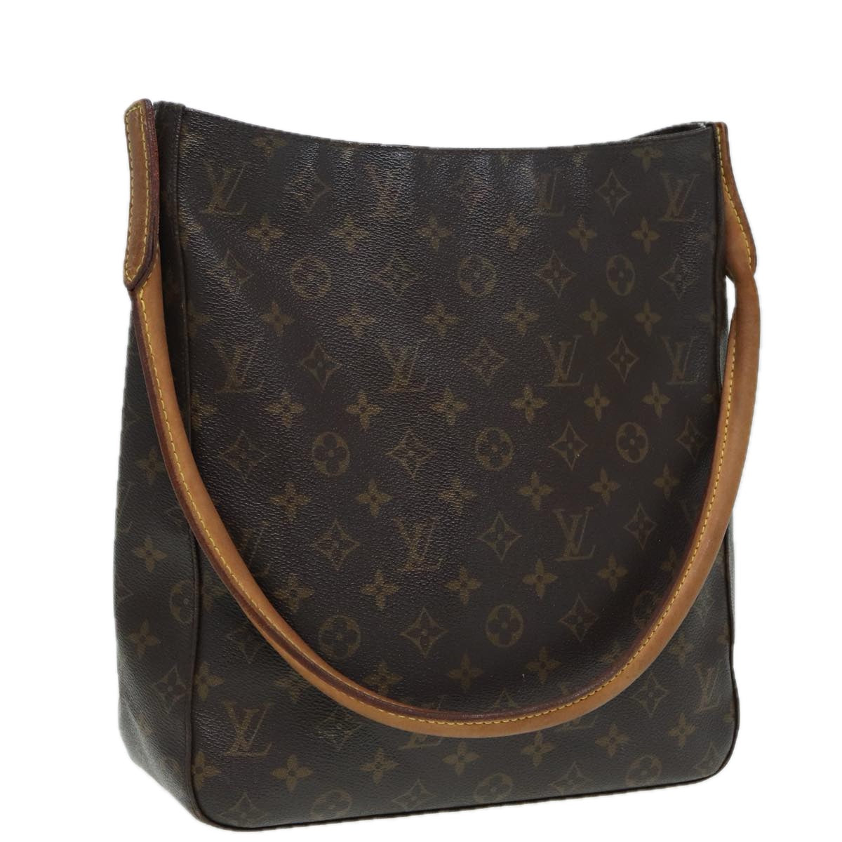 LOUIS VUITTON Monogram Looping GM Shoulder Bag M51145 LV 83108