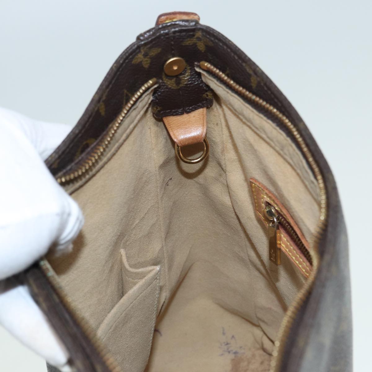 LOUIS VUITTON Monogram Looping GM Shoulder Bag M51145 LV 83108