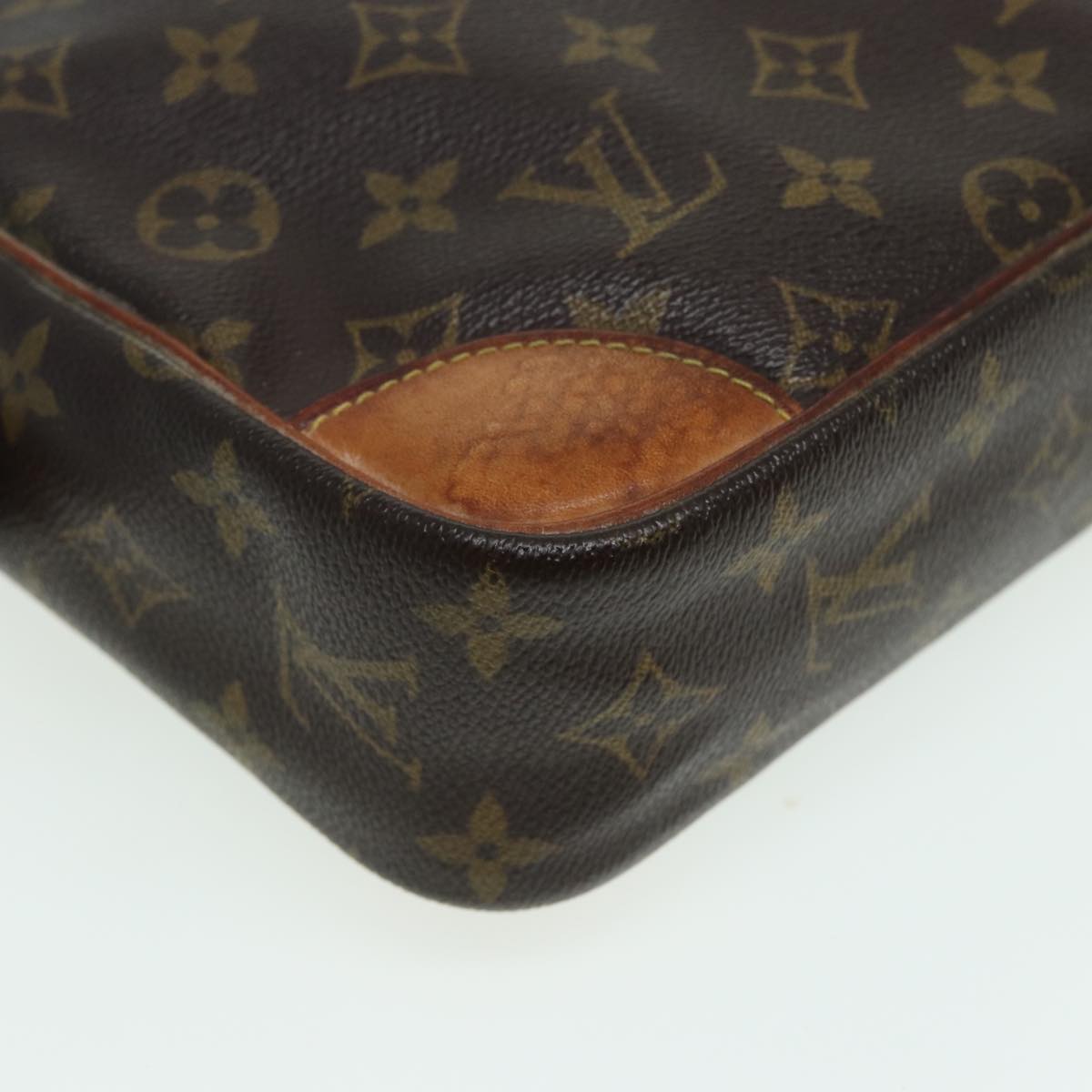 LOUIS VUITTON Monogram Compiegne 28 Clutch Bag M51845 LV 83111