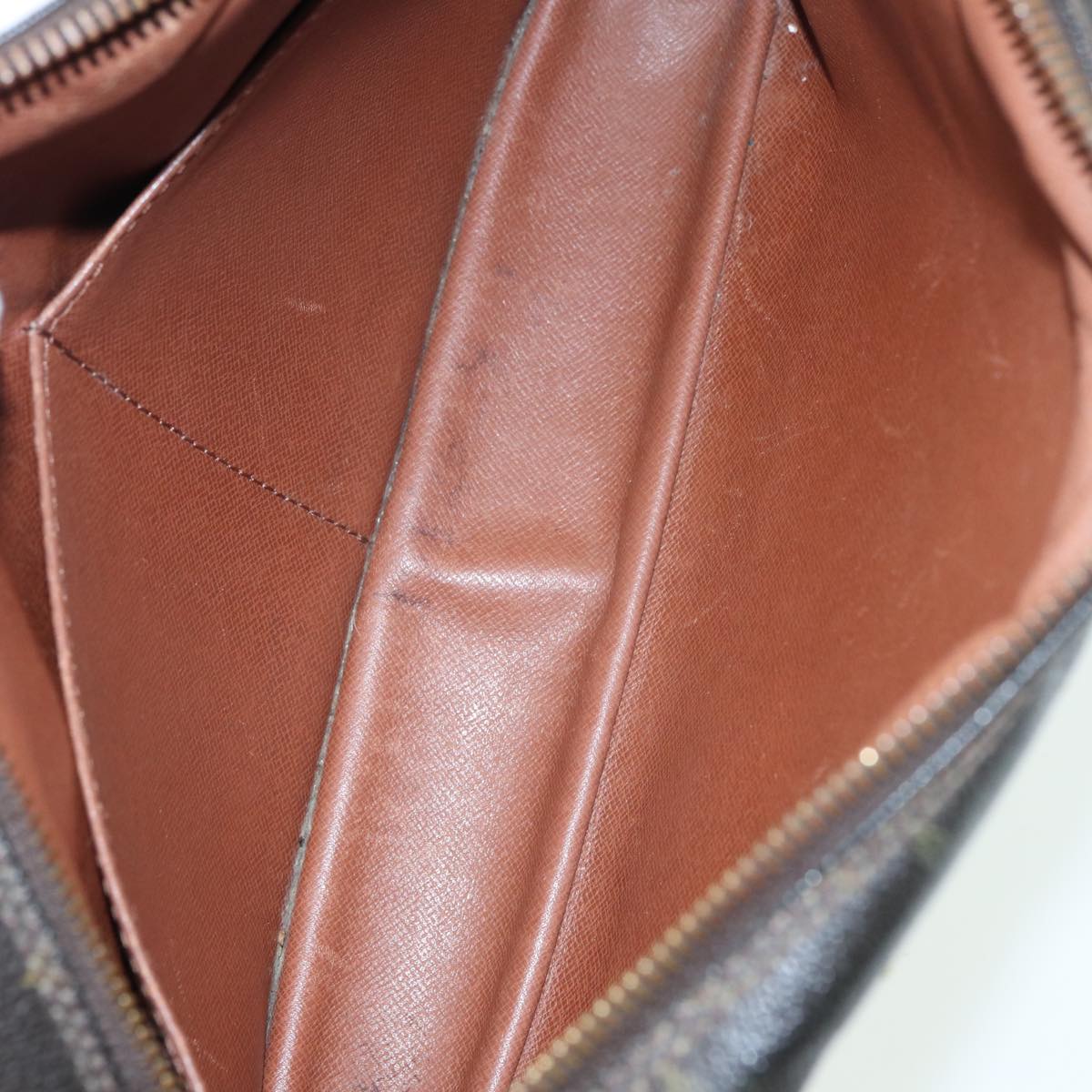 LOUIS VUITTON Monogram Compiegne 28 Clutch Bag M51845 LV 83111