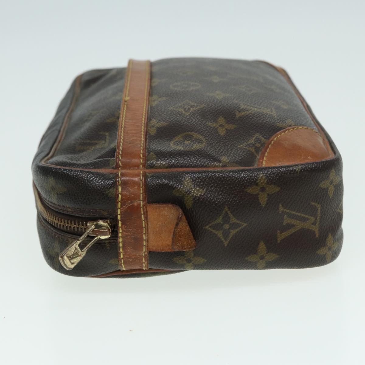 LOUIS VUITTON Monogram Compiegne 28 Clutch Bag M51845 LV 83111