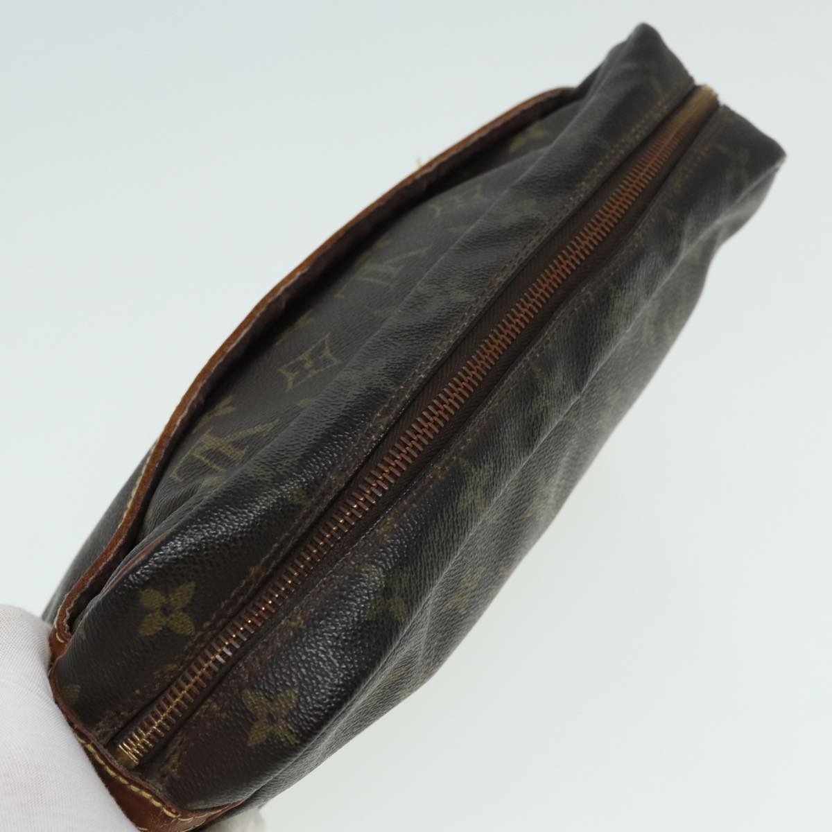 LOUIS VUITTON Monogram Compiegne 28 Clutch Bag M51845 LV 83111