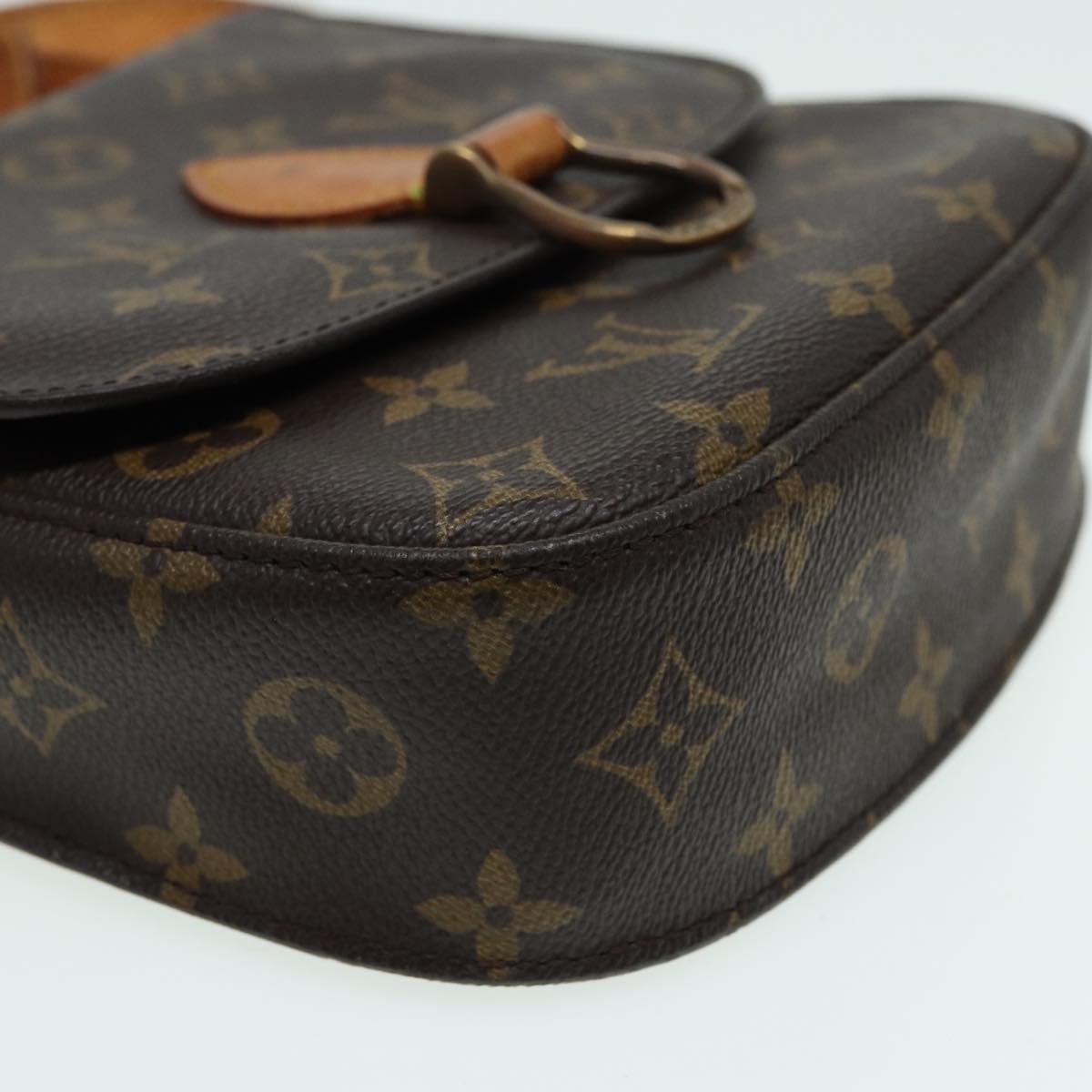 LOUIS VUITTON Monogram Saint Cloud MM Shoulder Bag M51243 LV 83112