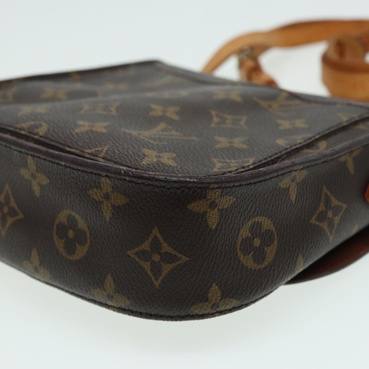 LOUIS VUITTON Monogram Saint Cloud MM Shoulder Bag M51243 LV 83112