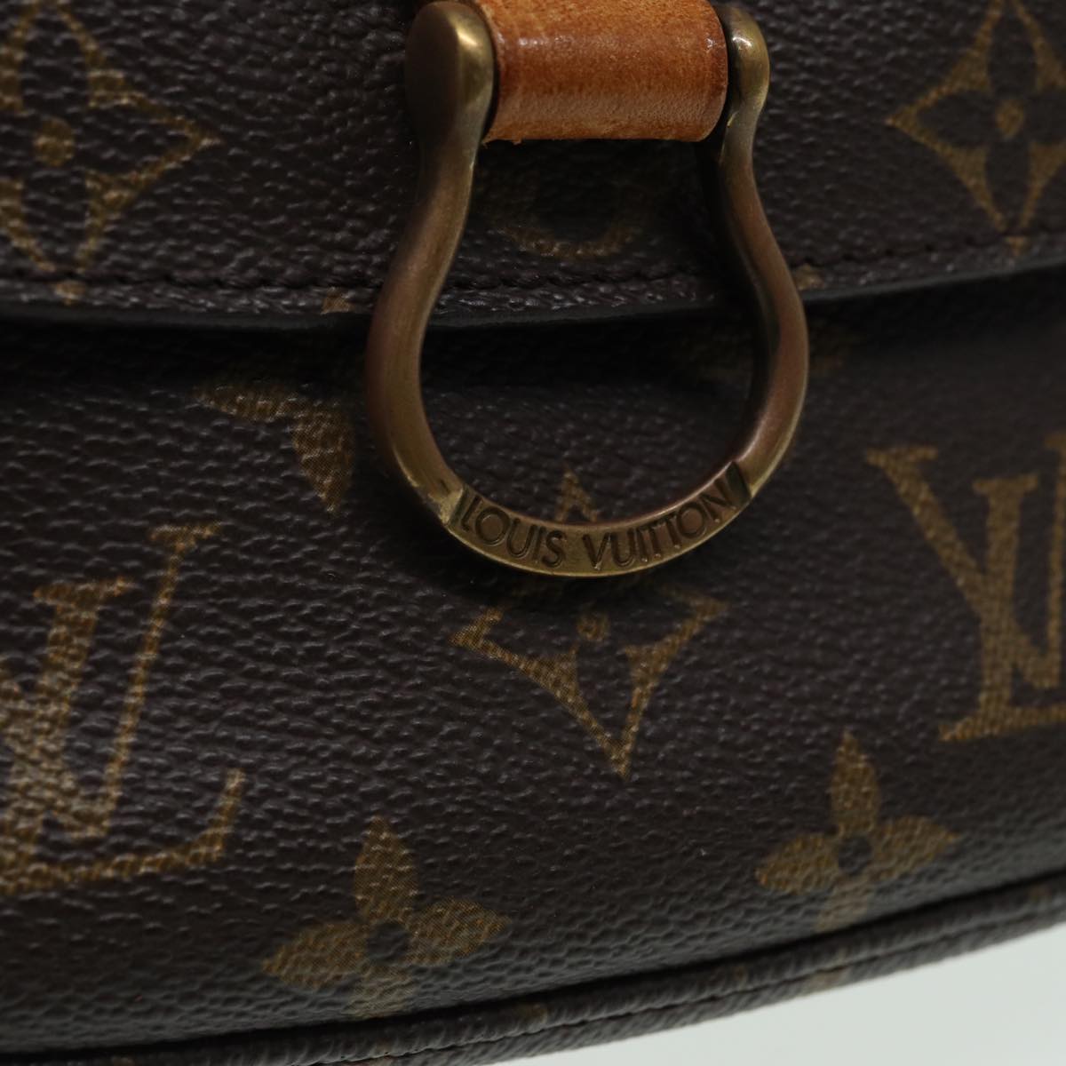 LOUIS VUITTON Monogram Saint Cloud MM Shoulder Bag M51243 LV 83112