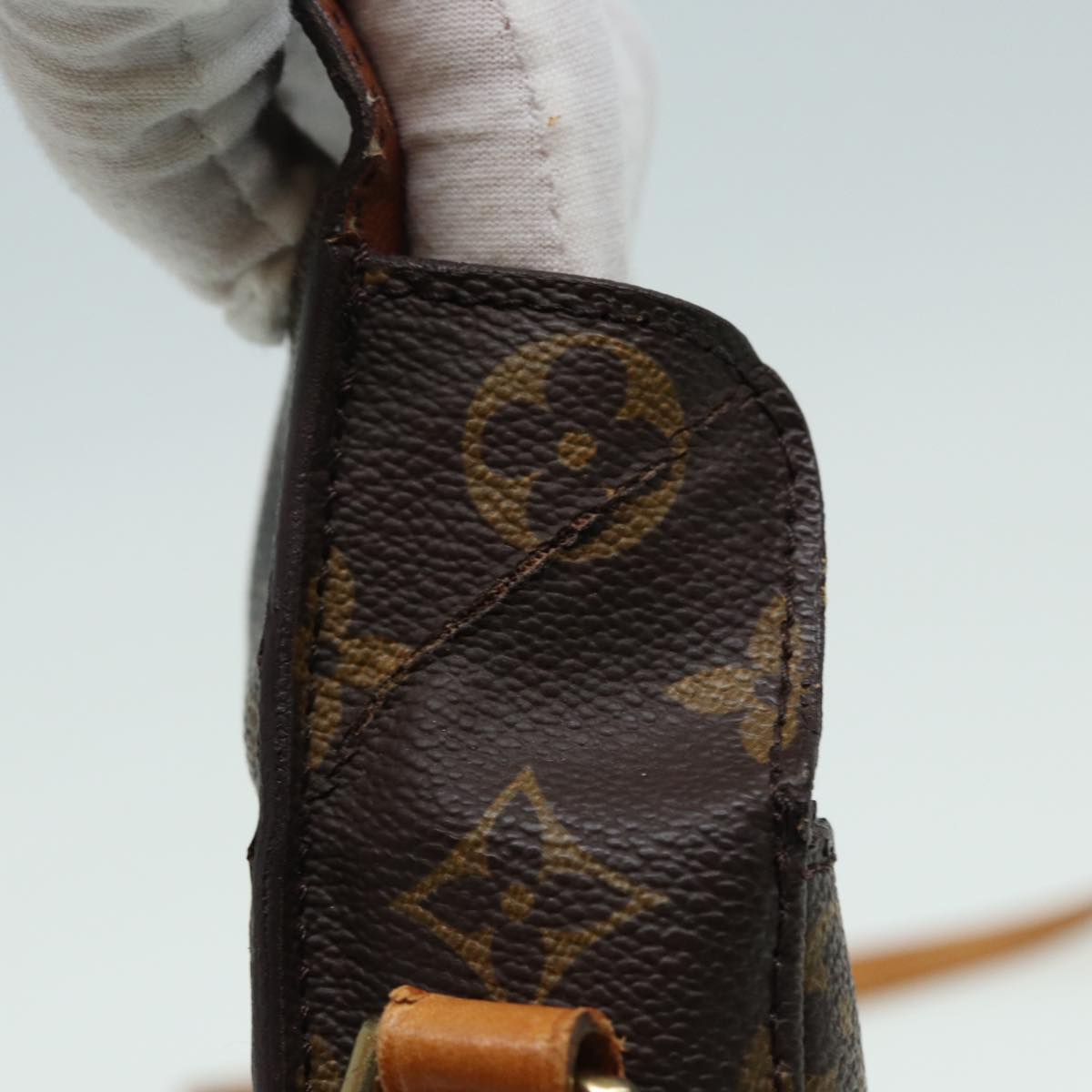 LOUIS VUITTON Monogram Saint Cloud MM Shoulder Bag M51243 LV 83112