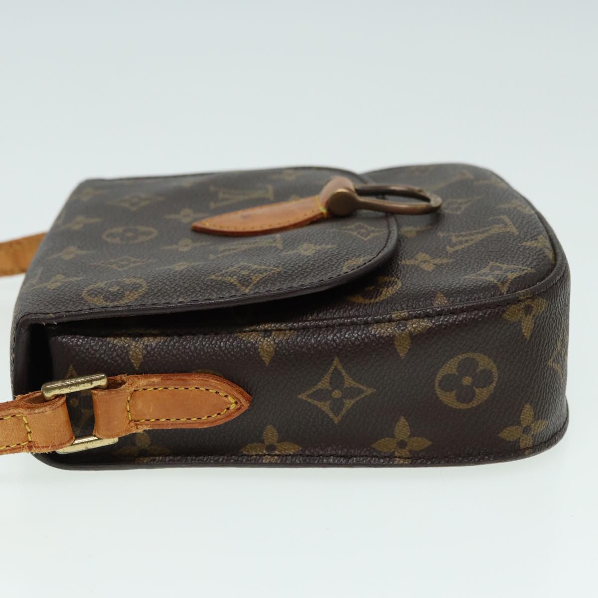 LOUIS VUITTON Monogram Saint Cloud MM Shoulder Bag M51243 LV 83112
