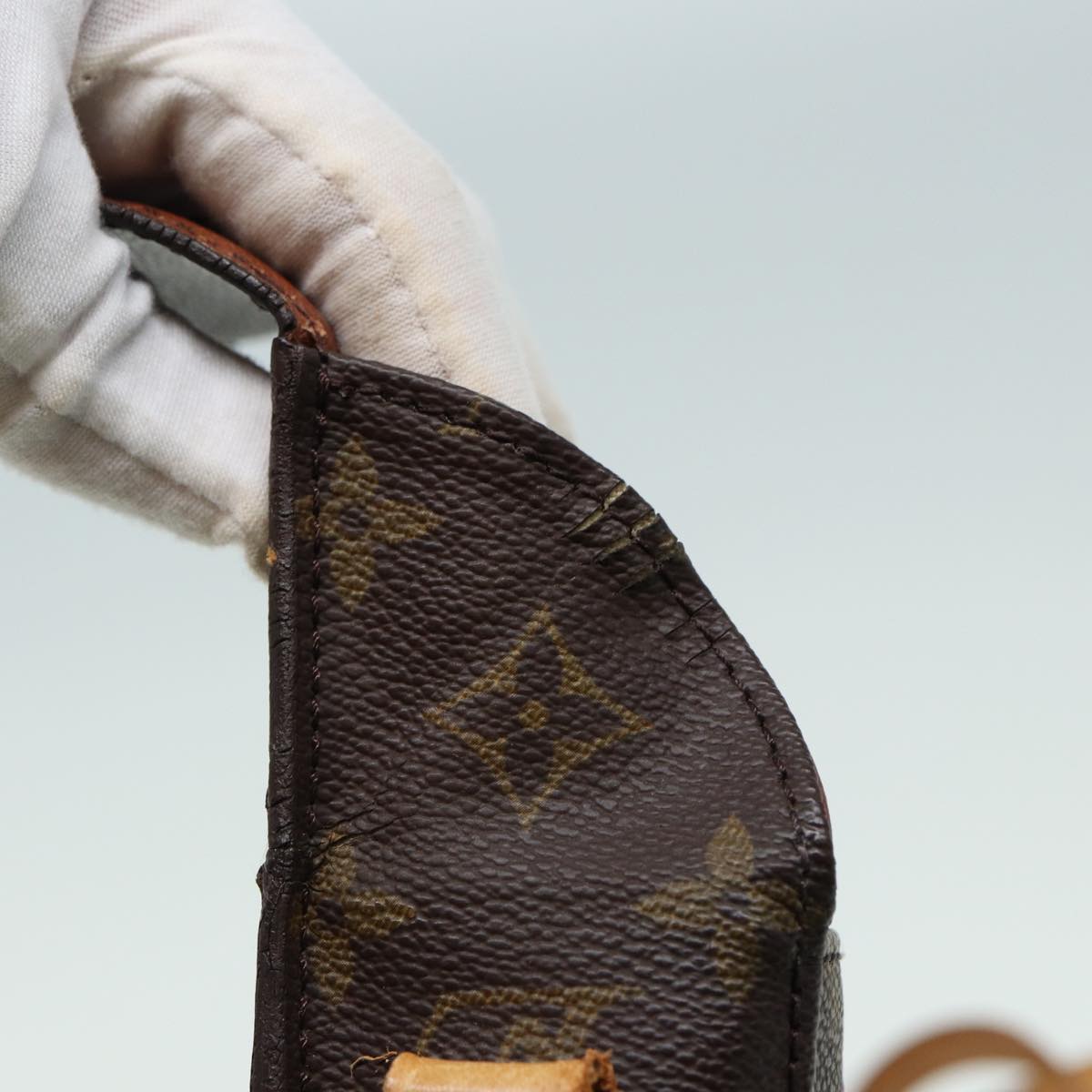 LOUIS VUITTON Monogram Saint Cloud GM Shoulder Bag M51242 LV 83113