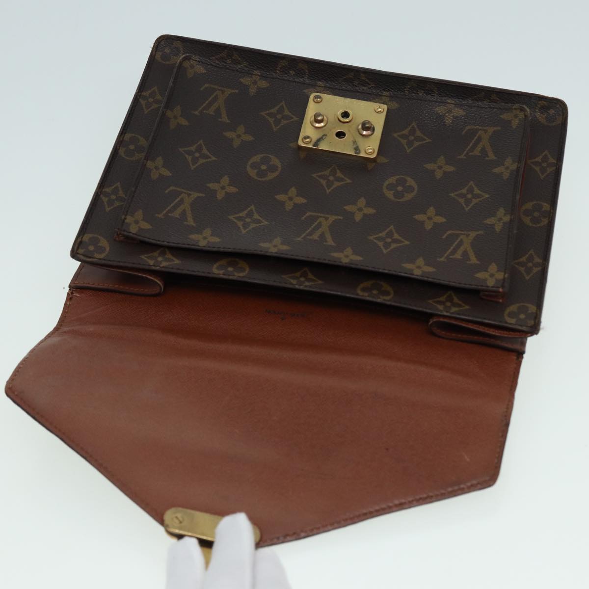LOUIS VUITTON Monogram Monceau 26 Shoulder Bag M51187 LV 83115