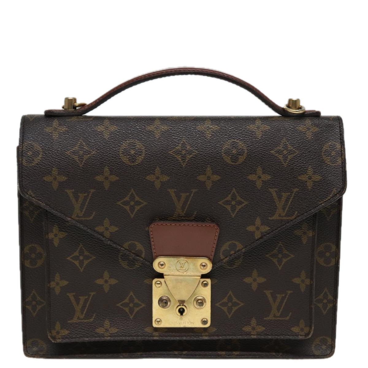 LOUIS VUITTON Monogram Monceau 26 Shoulder Bag M51187 LV 83115