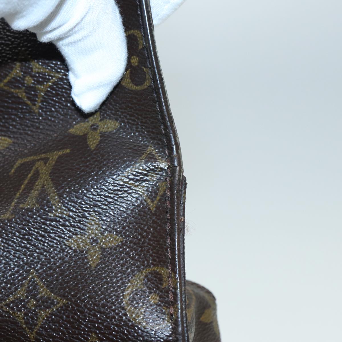 LOUIS VUITTON Monogram Cartouchiere MM Shoulder Bag M51253 LV 83116