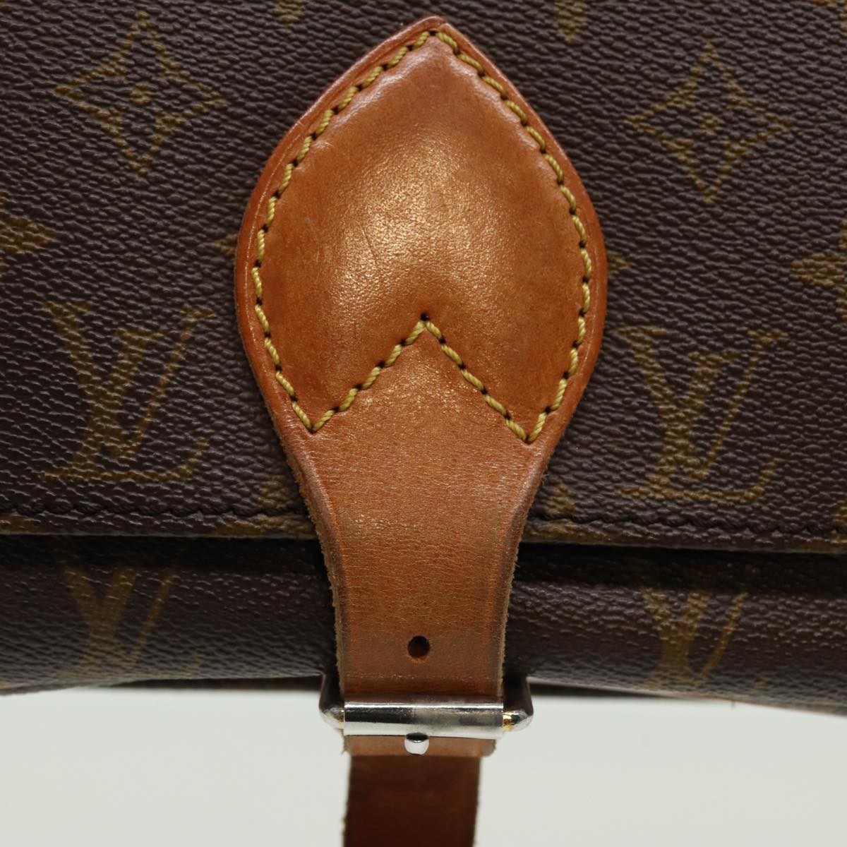 LOUIS VUITTON Monogram Cartouchiere GM Shoulder Bag M51252 LV 83117