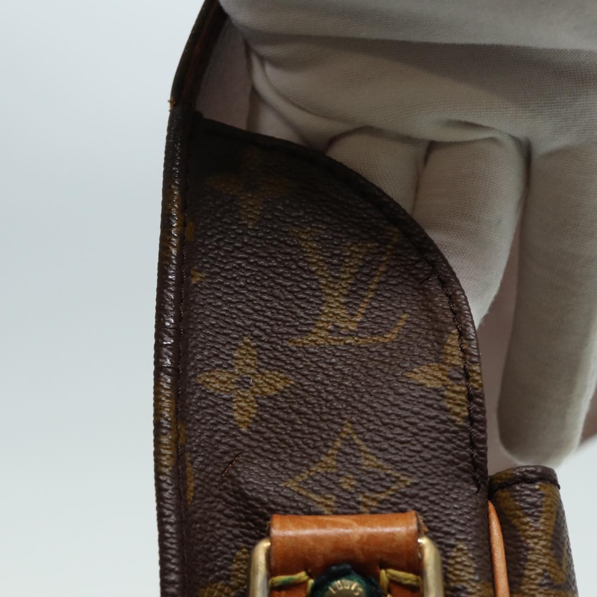 LOUIS VUITTON Monogram Cartouchiere GM Shoulder Bag M51252 LV 83117