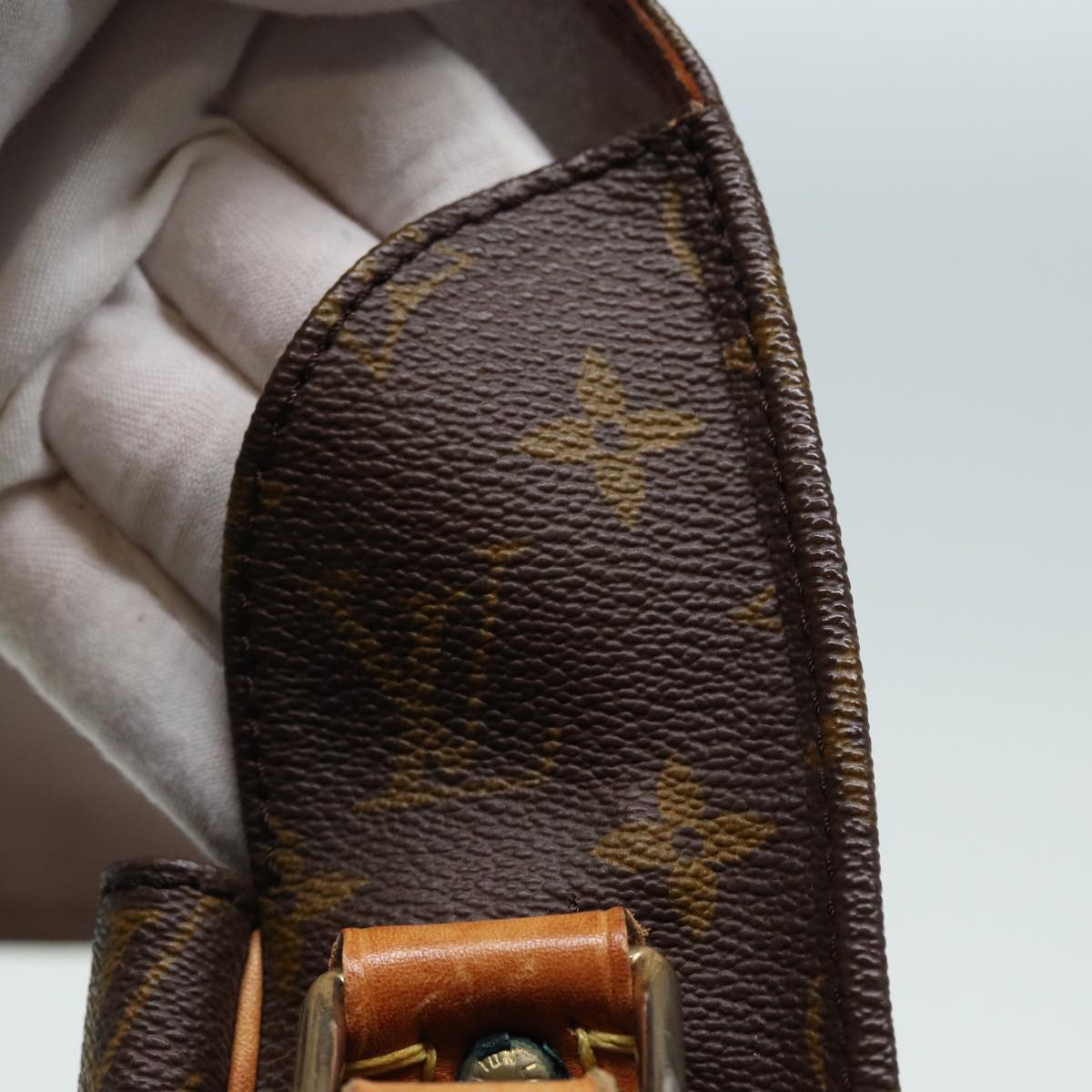 LOUIS VUITTON Monogram Cartouchiere GM Shoulder Bag M51252 LV 83117