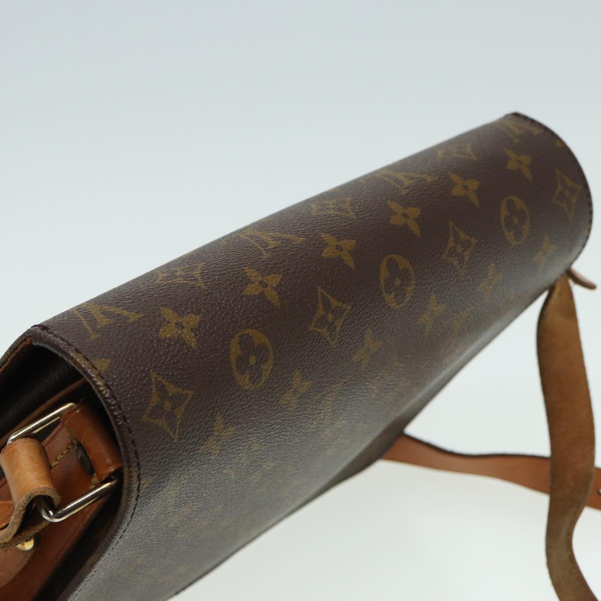 LOUIS VUITTON Monogram Cartouchiere GM Shoulder Bag M51252 LV 83117