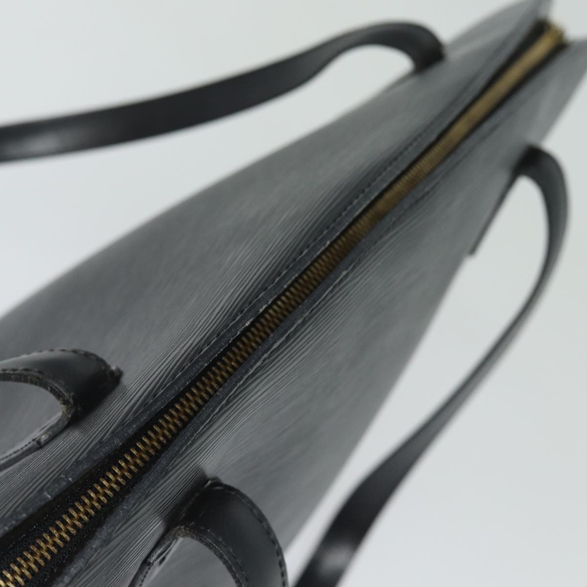 LOUIS VUITTON Epi Saint Jacques Shopping Shoulder Bag Black M52272 LV 83119