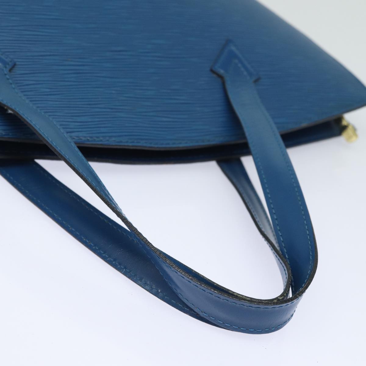 LOUIS VUITTON Epi Saint Jacques Shoulder Bag Blue M52275 LV 83121