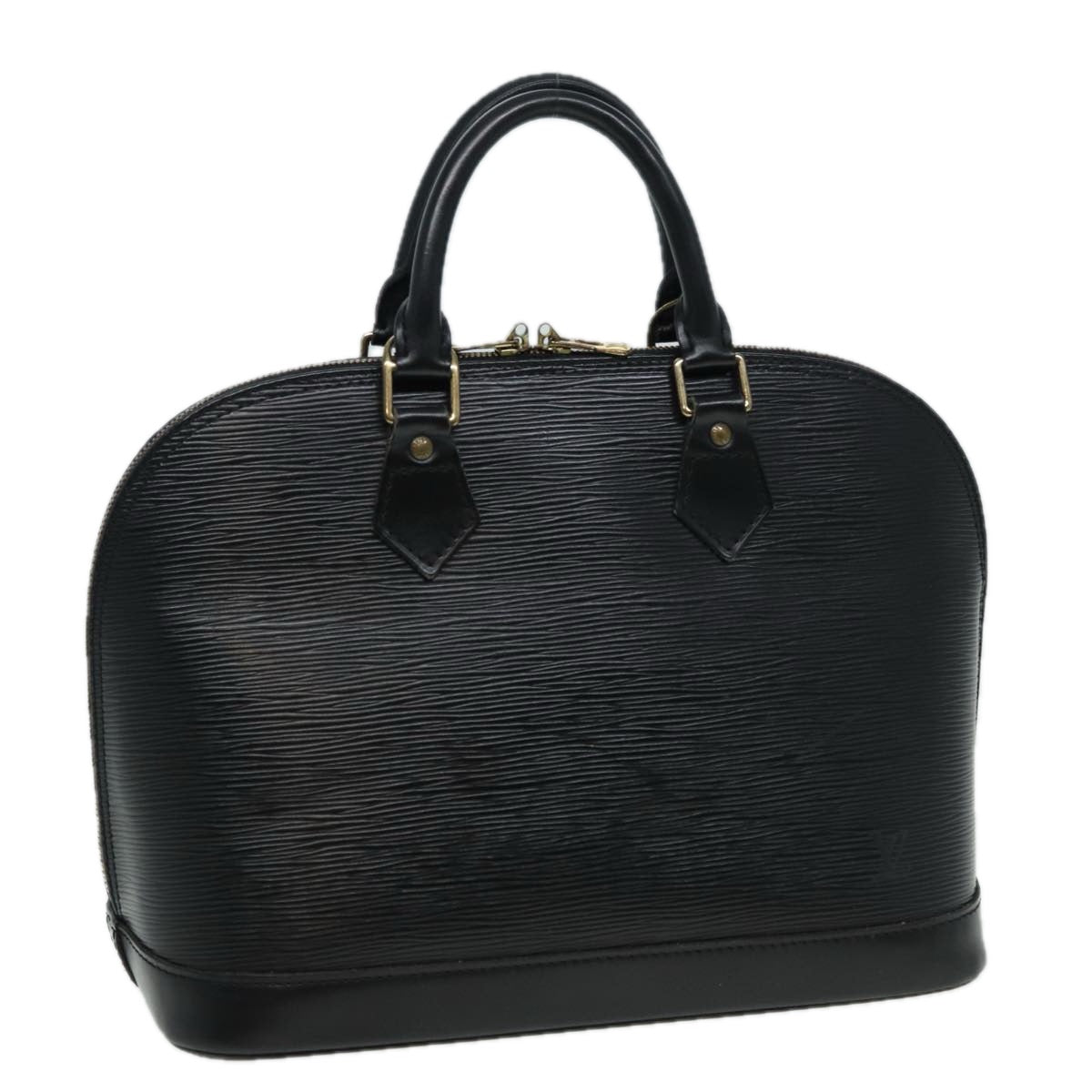 LOUIS VUITTON Epi Alma Hand Bag Black M52142 LV 83125
